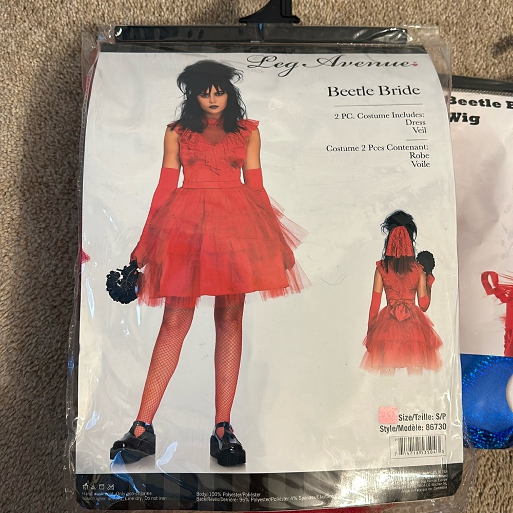 Beetlejuice bride costume